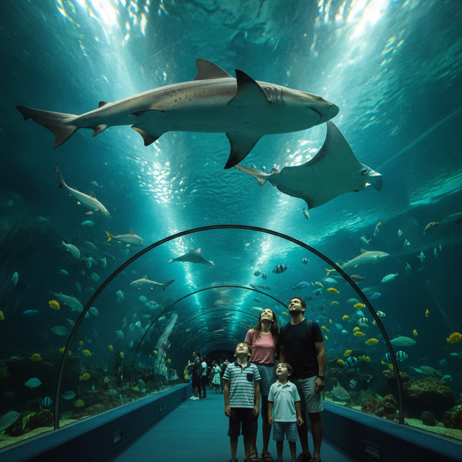 Dive into Wonder: Hurghada Grand Aquarium 2026 – Shark Feeding, Glass Tunnels & Unforgettable Family Fun! image 9