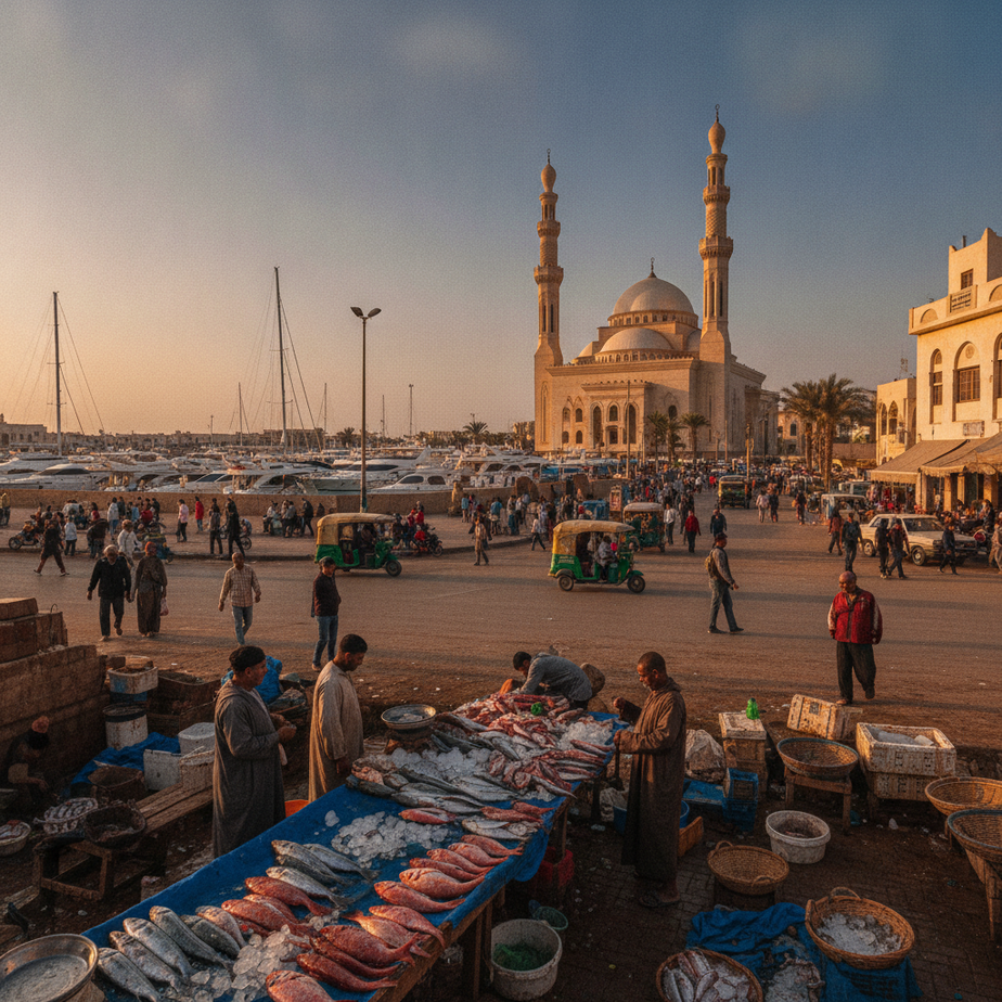 Discover Hurghada's Authentic Heart: Your Essential City Tour Guide 2026 to Al Mina Mosque, El Dahar Market & Marina image 12