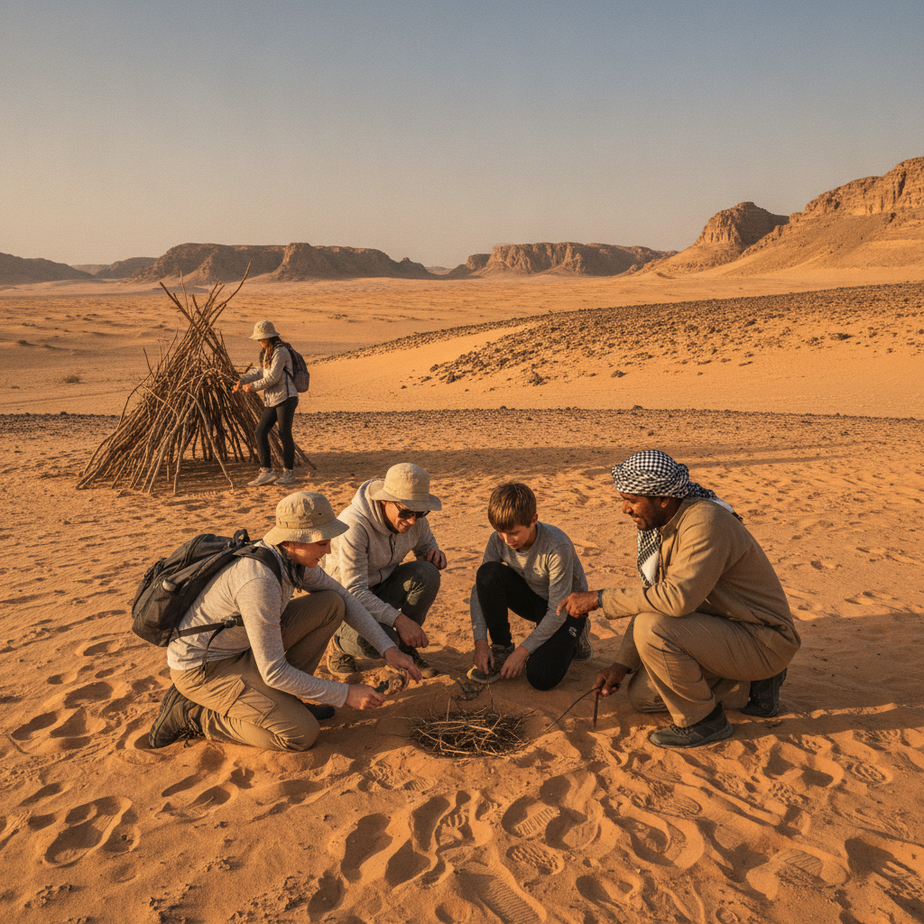Unleash Your Family's Wild Side: Hurghada Desert Survival & Bushcraft Workshops for 2026 image 16